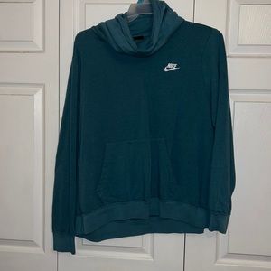 Nike plus size smock neck hoodie